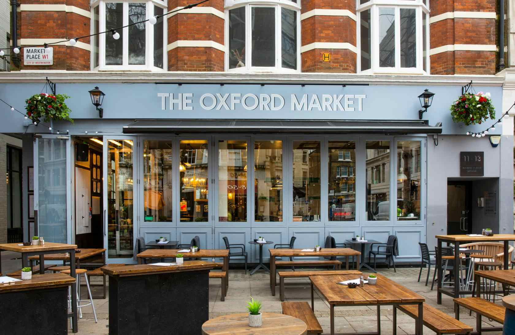 Outdoor Terrace, The Oxford Market